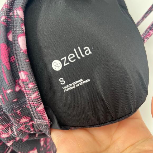 Zella Lite High Waist Print Leggings and Tank Coord Set Size Small - Picture 5 of 13